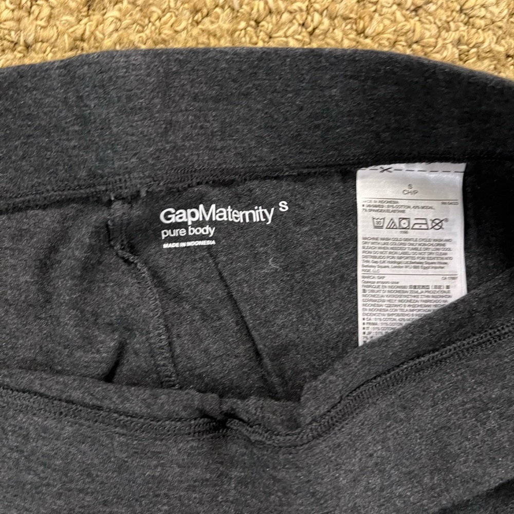 GAP Maternity Dark Gray Leggings